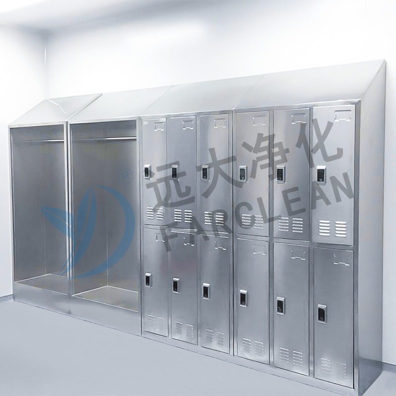 Lemari Pakaian Cleanroom Steril SUS304 (Garment Storage Cabinet with HEPA) – PT Farclean Indonesia