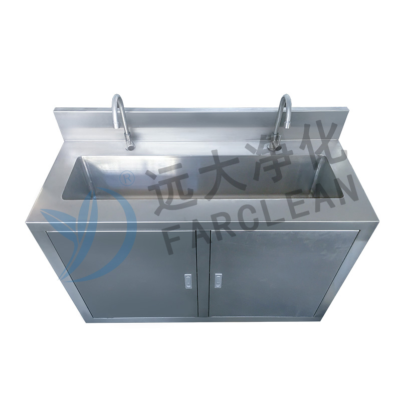 Wastafel Cuci Tangan Bedah Medis SUS304 (Medical Scrub Sink) – PT Farclean Indonesia